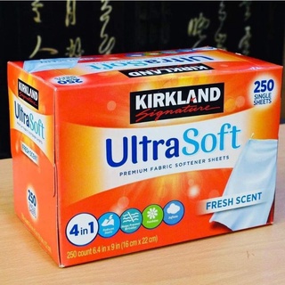 Giấy thơm quần áo kirkland fabric softener của mỹ 250 tờ