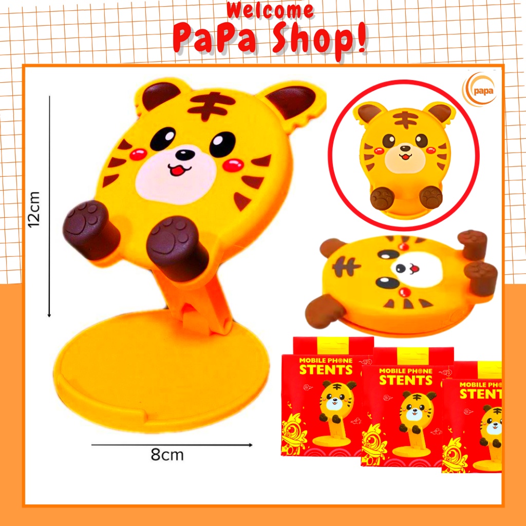 Giá Đỡ Điện Thoại gấp gọn để bàn hình tròn - Hình Thú Dễ Thương siêu nhẹ đa năng tiện dụng [CỌP MAY MẮN 2022]