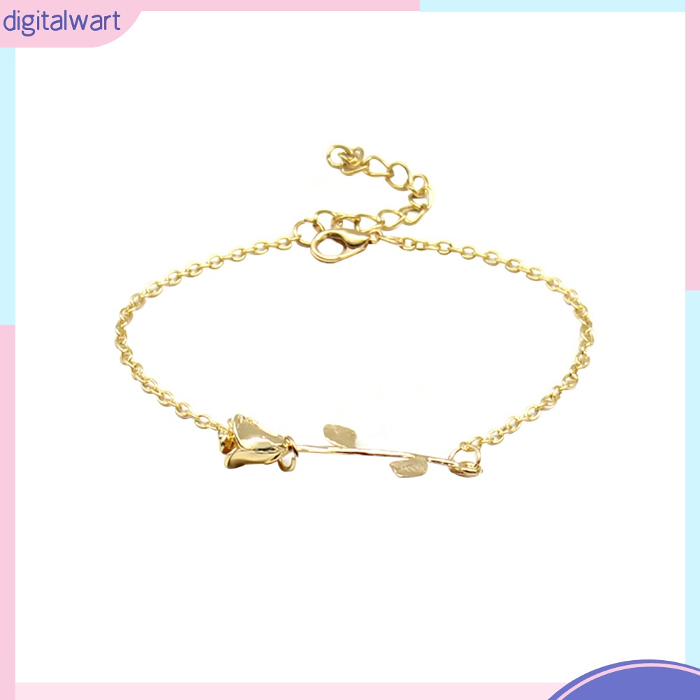 Vòng Đeo Tay Kiểu Dáng Hoa Hồng Thời Trang Phong Cách Cho Nữ