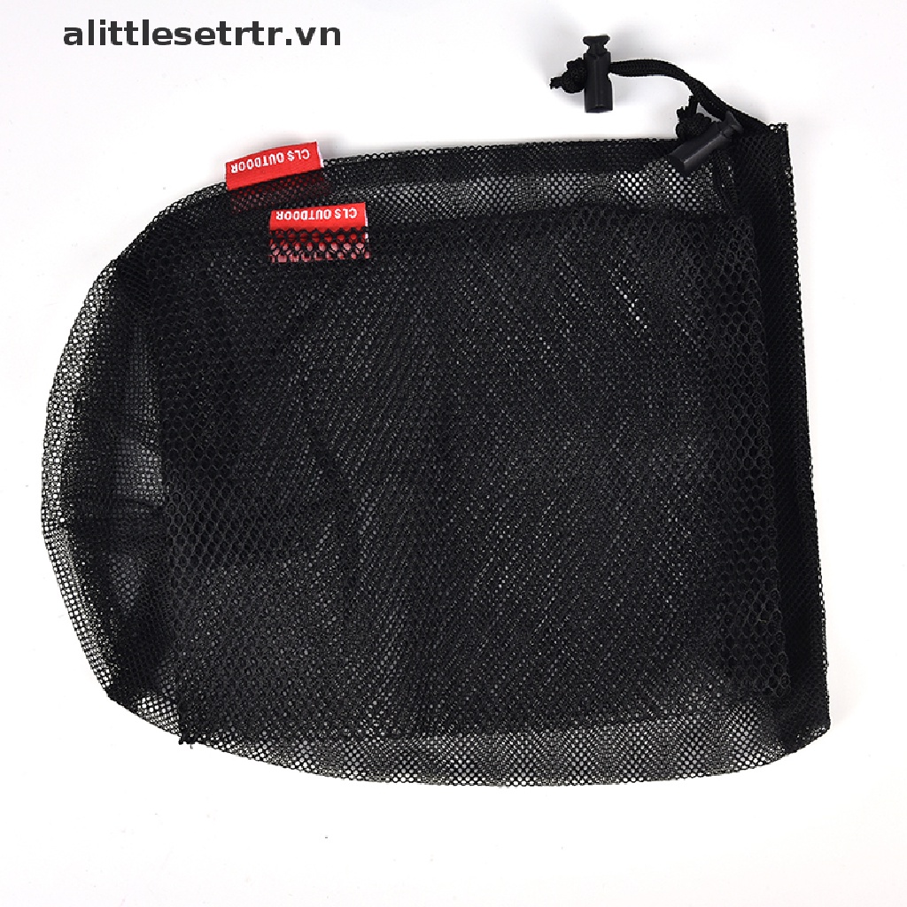 Túi Lưới Dây Rút Bằng Nylon Dùng Đựng Dao / Bình Nước / Nồi Tiện Dụng