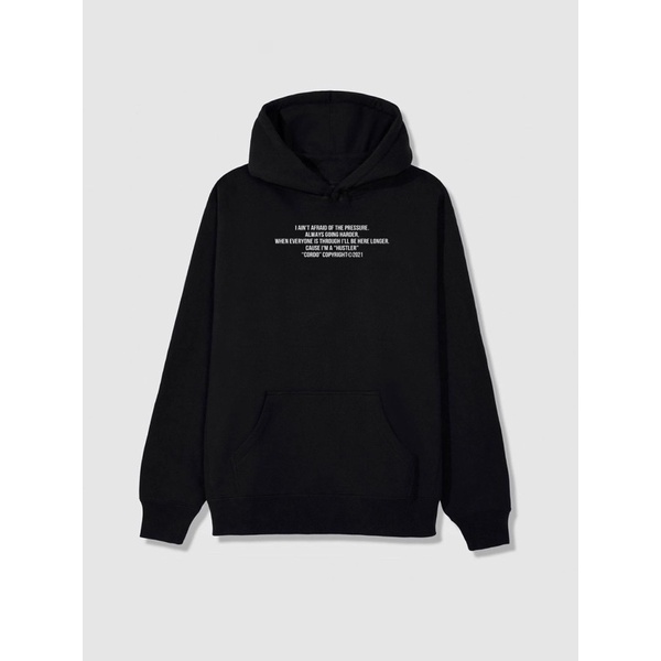 “HUSTLER” hoodie by CORDO