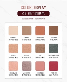 BẢNG PHẤN MẮT LAMEILA COLOR