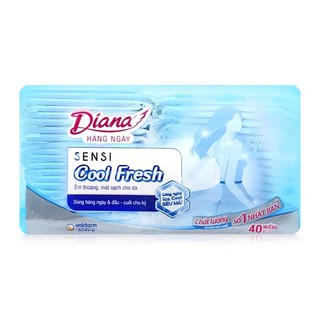 Băng vệ sinh hàng ngày diana sensi cool fresh 20 miếng - 40 miếng sksđ