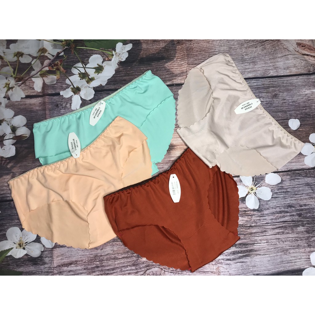 Quần lót nữ rẻ đẹp ❤️FREESHIP❤️ Quần chip thun ôm dáng siêu nhẹ cạp viền - Quần lót nữ loại RẺ | BigBuy360 - bigbuy360.vn