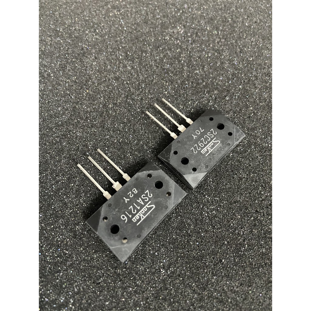 Cặp sò Sanken chính hãng 2sc2922 2sa1216 tặng ốc + lót