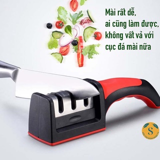 Dụng cụ mài dao kéo 3 cấp độ cầm tay