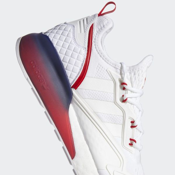【Giày chạy thể thao】Giày Adidas ZX 2K Boost sneaker thể thao nam trắng FZ4640 - Hàng Chính Hãng - Bo
