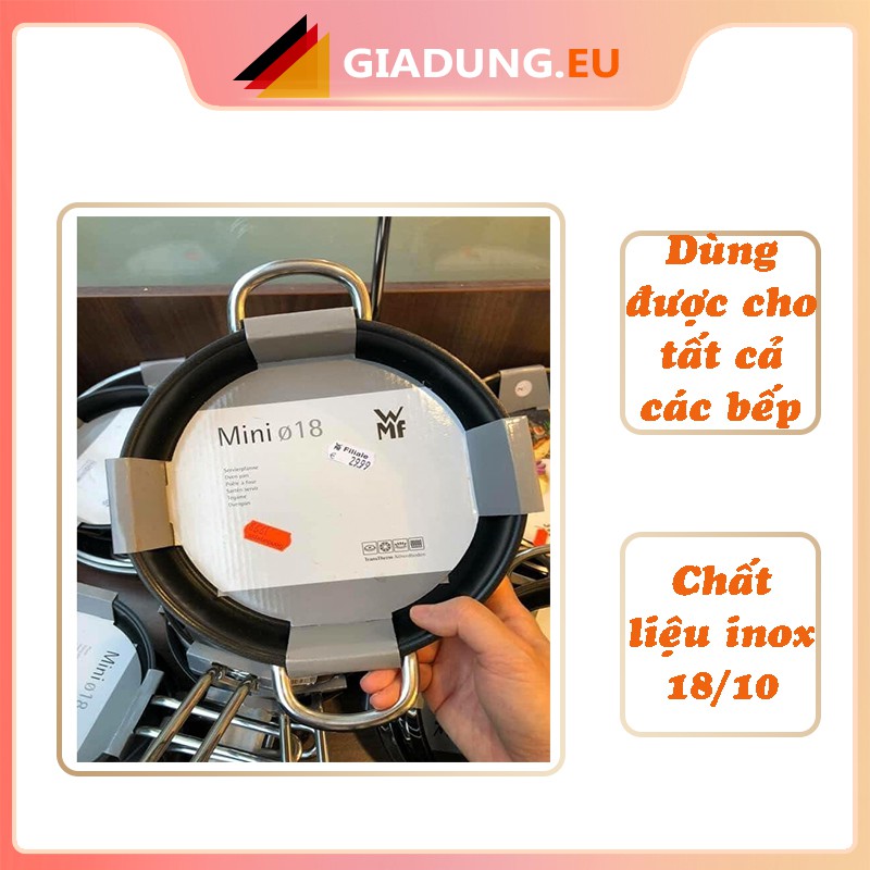 [CHÍNH HÃNG] Chảo Mini WMF phi 18cm 2 quai chống dính