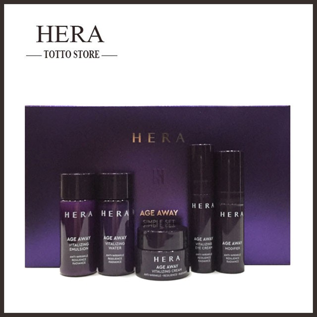 Bộ dưỡng da Hera Age Away chống lão hoá-Hera age away simple set