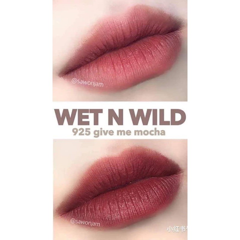 Son Kem Lì Wet N Wild Màu Give Me Mocha 925B