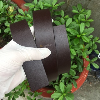 [Dây Tăng/Size 3.6cm] Thắt Lưng Nam Da Bò (Không Mặt Khóa), Dây Nịt Da Thật 1 Lớp 100% (DLKK-02)