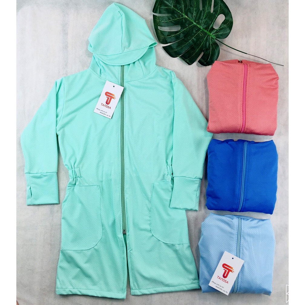Áo chống nắng cho bé, áo chống nắng dáng dài toàn thân cho bé (2-6 tuổi) Shopmevung_kids