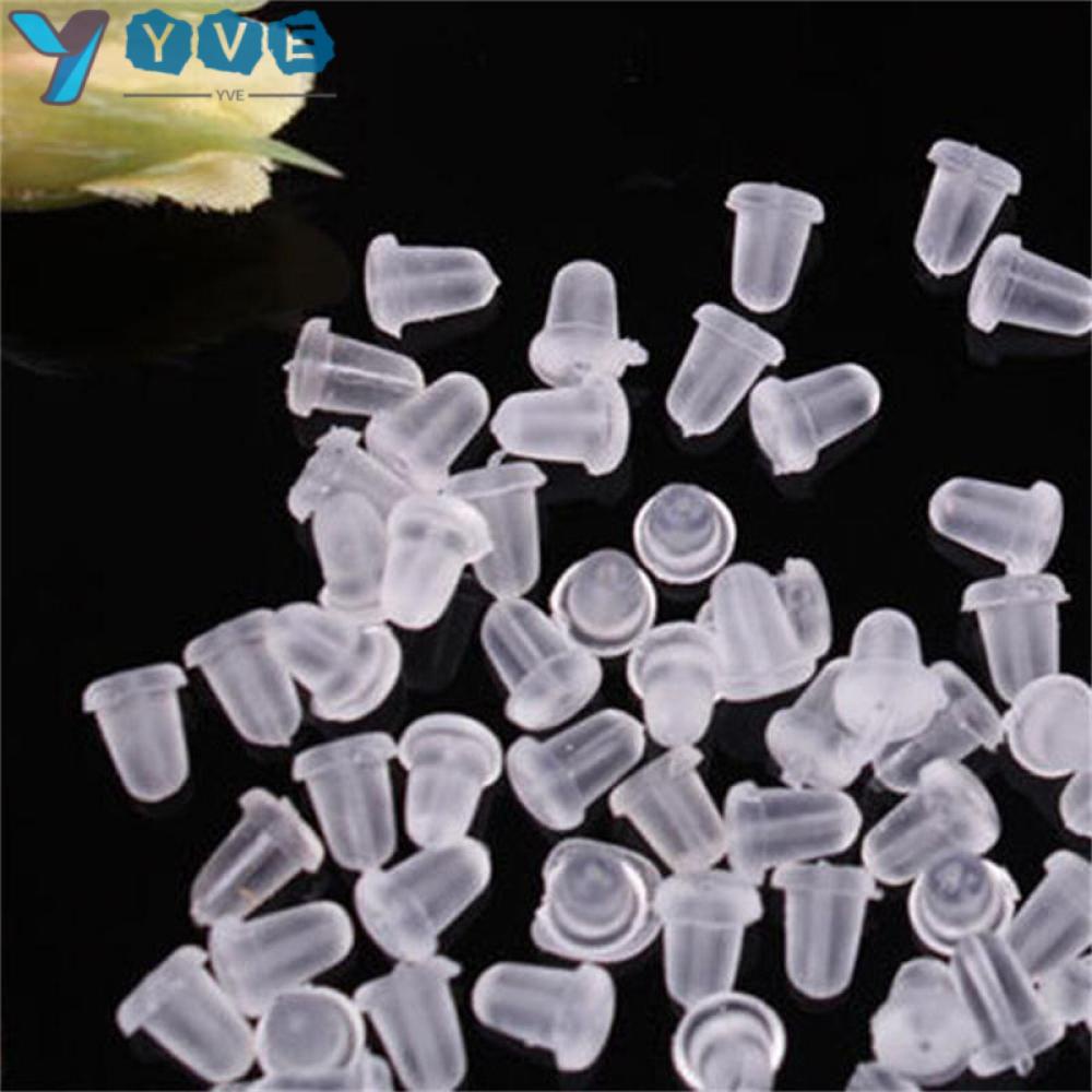 Bộ 500 Nút Chặn Khuyên Tai Bằng Cao Su
