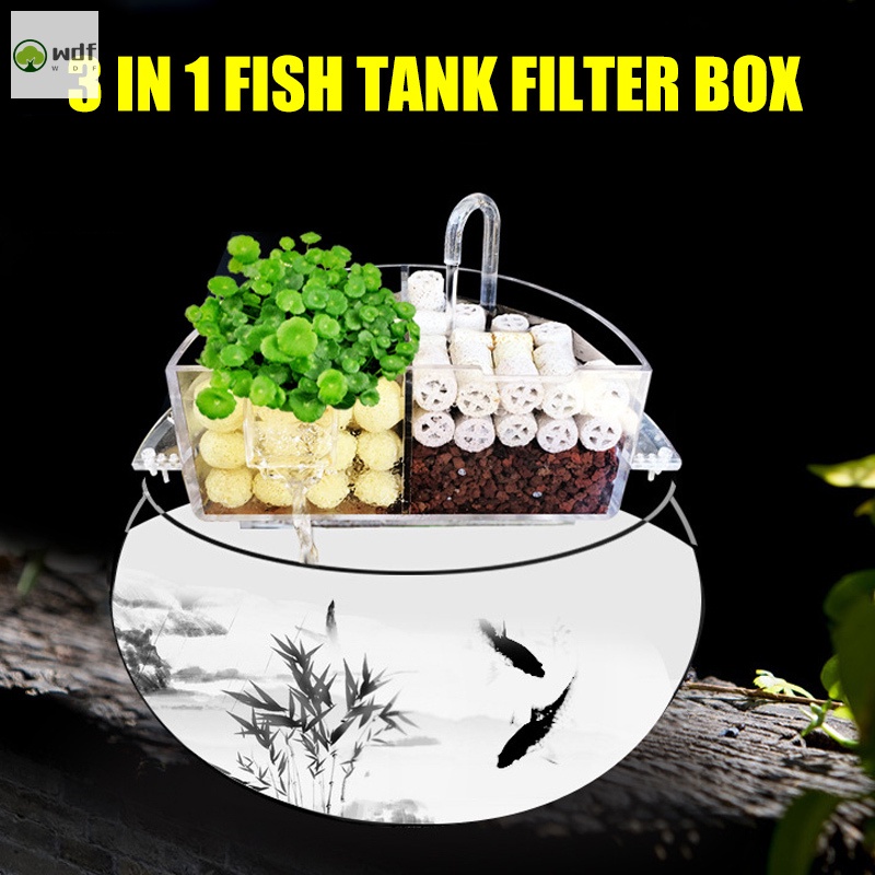 [hot sale]Hộp lọc nước bên ngoài cho bể cá cảnh