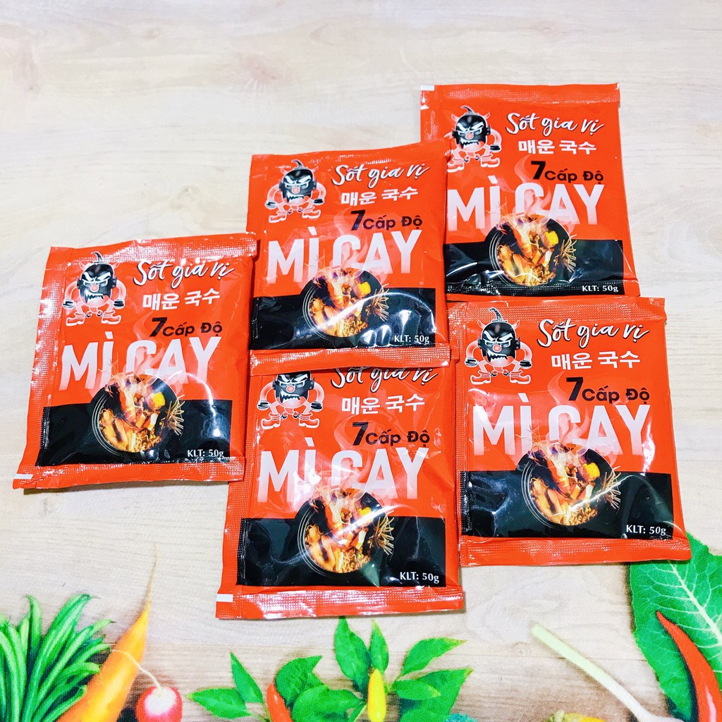 ComBo Nấu Mì Cay Cấp Độ 7 Hàn Quốc