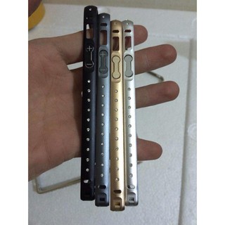 Ốp viền nhôm đính đá 1 hàng cho iphone 6 plus / 6s plus