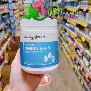 Viên uống omega 3-6-9 của healthy care 200 viên