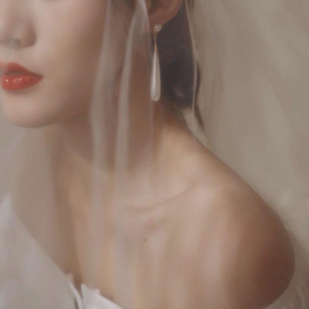 MXGOODS Bông Tai Dáng Dài Phong Cách Vintage Thời Trang