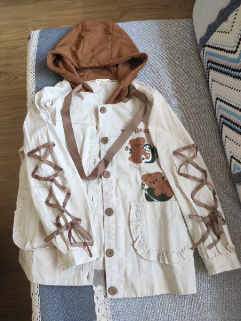 ÁO KHOÁC Lolita kèm áo sơ mi cà vạt siêu dễ thương