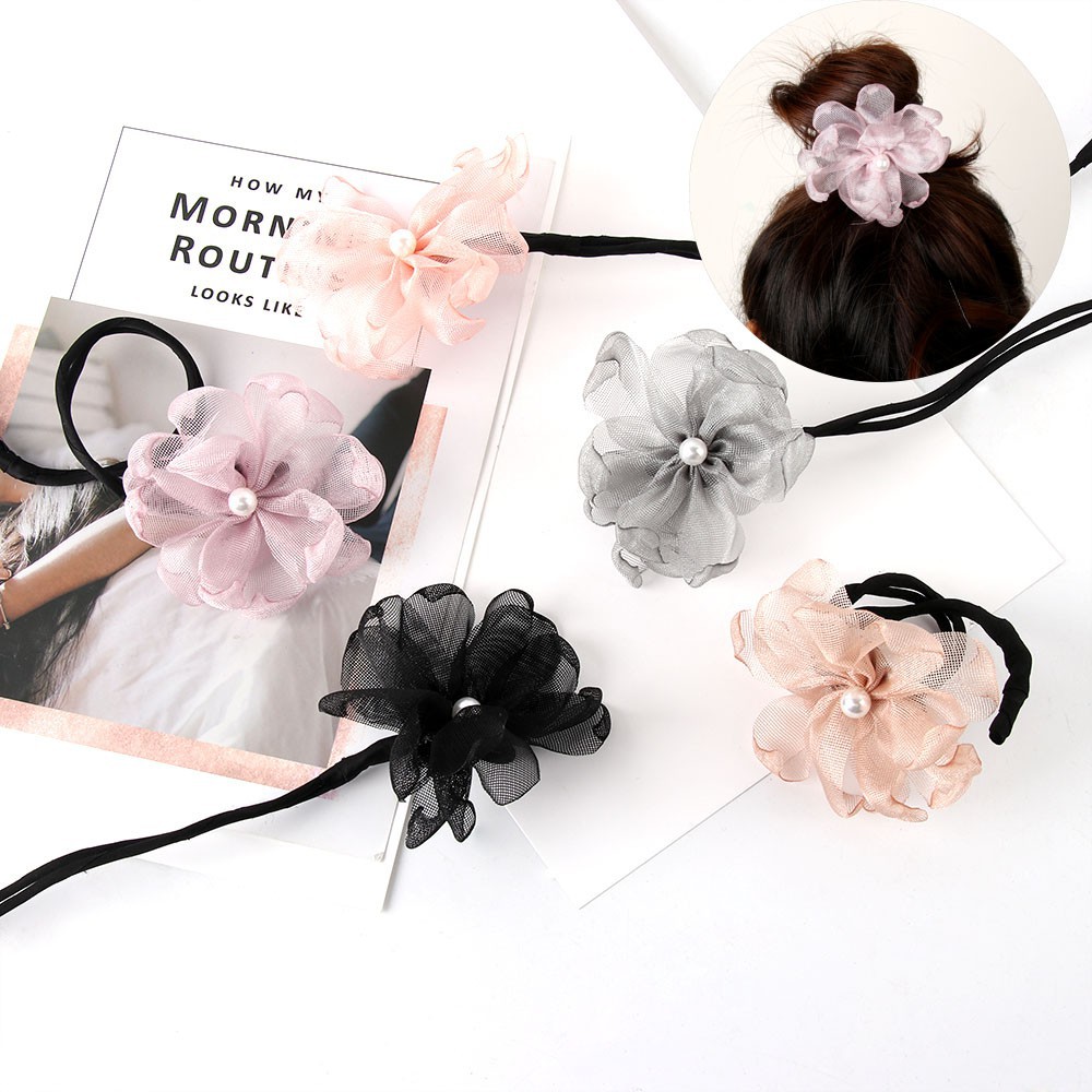 Dụng cụ tạo búi tóc thời trang hình hoa xinh xắn