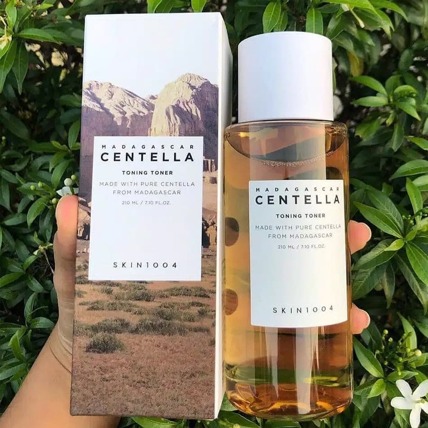 Nước hoa hồng SKIN1004 MADAGASCAR CENTELLA TONING TONER Phục hồi và tái tạo da