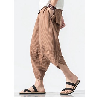 Quần Jogger Nam Dài Đáy Thụng Họa Tiết