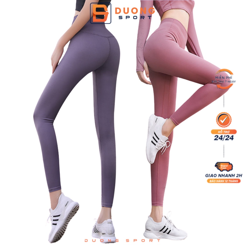 Bộ Đồ Tập Gym Yoga Nữ Dương Sport 2 Món Áo Croptop Dài Tay Và Quần Dài Legging Nâng Mông QA0028