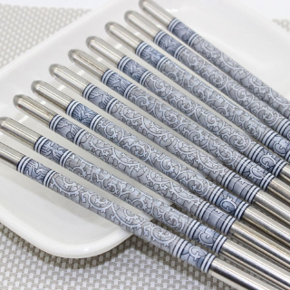 1 Đôi Đũa Inox Chống Ăn Mòn Cao Cấp