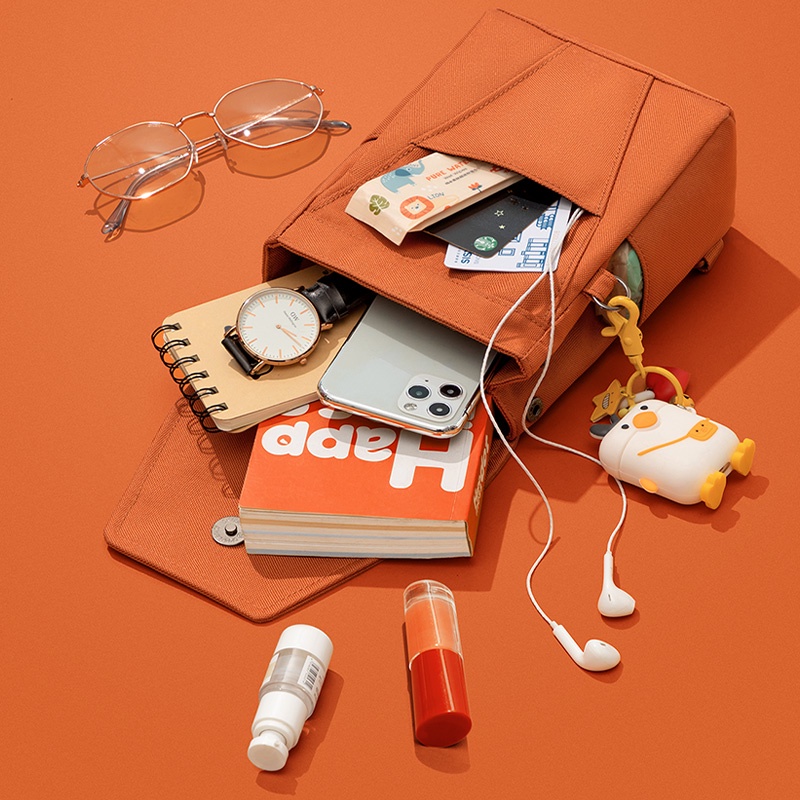 Ba lô du lịch MAH mini nhỏ gọn dễ thương thời trang thường ngày đơn giản trẻ trung mới dành cho nữ