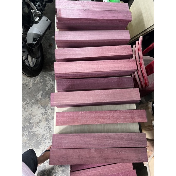 Phôi gỗ Purple Heart