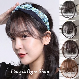 Kẹp mái thưa bằng tóc thật