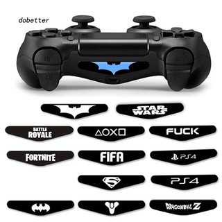 Set 2 nhãn dán đèn LED cho tay cầm điều khiển chơi game Sony PS4 Pro Slim