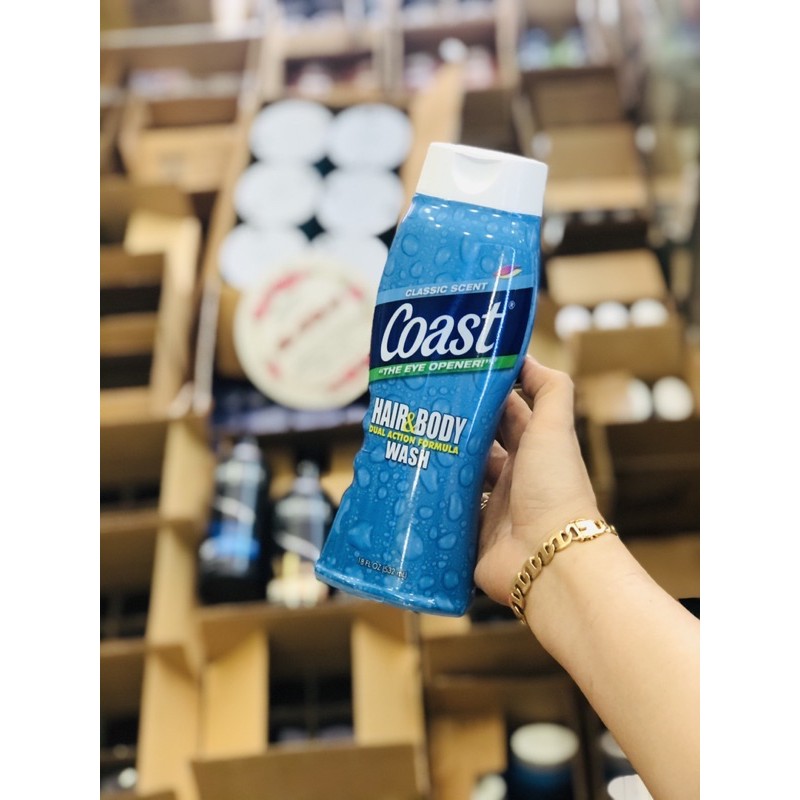 Tắm gội Coast Mỹ 532ml