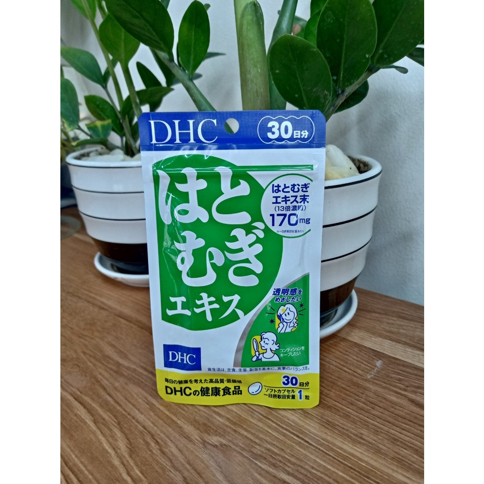 Viên uống trắng da Adlay Extract DHC 30 viên Nhật Bản