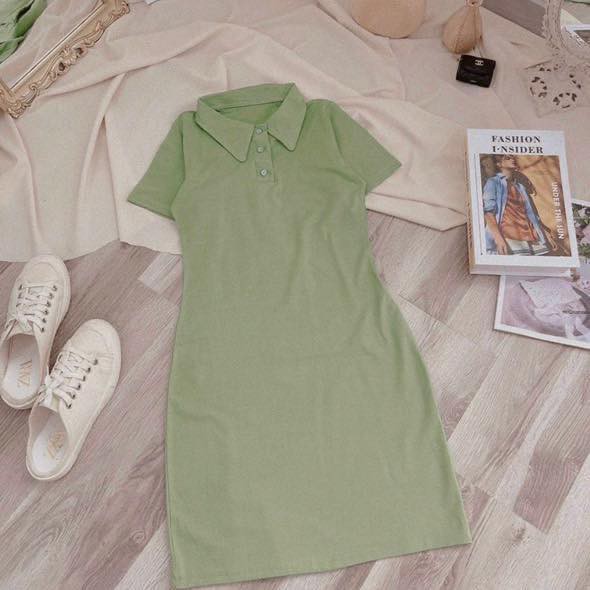 (HÀNG MỚI VỀ-FREESHIP) ĐẦM THUN CỔ SƠMI TICI ❤️❤️❤️ CHIBEST_ATH06 | BigBuy360 - bigbuy360.vn