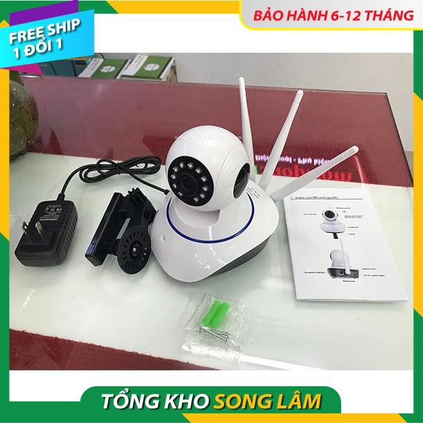[Hàng Loại 1]    Camera WIFI Yoosee HD720P 3 Anten 720HD Siêu Nét 2019