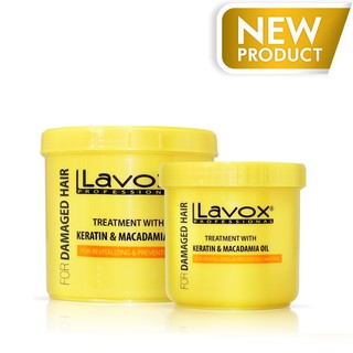 Kem ủ hấp dầu tóc Lavox 500ml - 1000ml