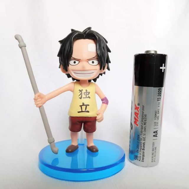 CHÍNH HÃNG Mô hình Ace áo vàng Toptank One Piece Vua Hải tặc