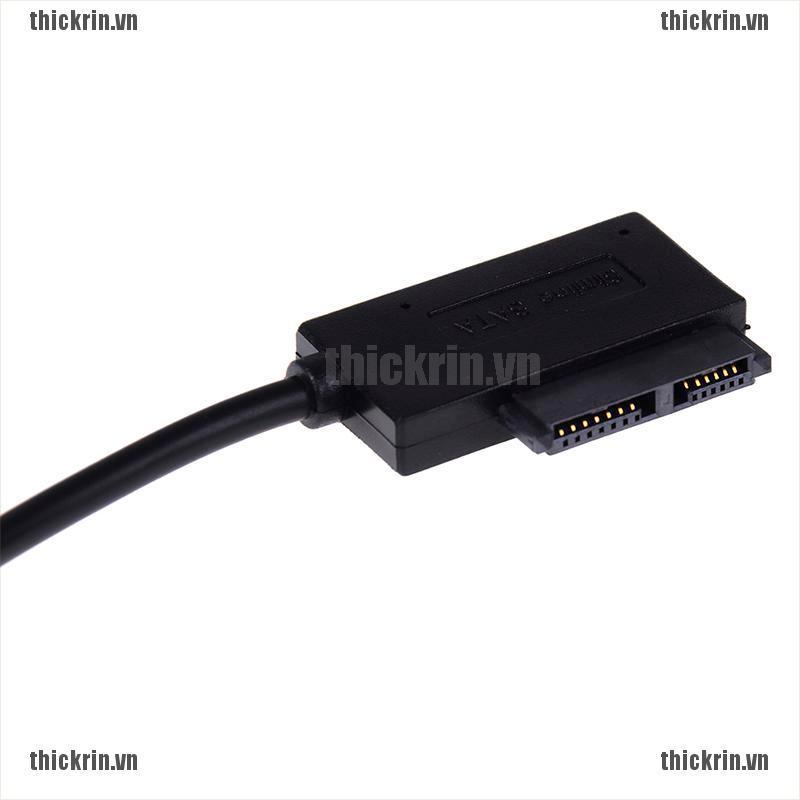 <Hot~new>Usb to 7+6 13pin slim sata/ide cd dvd rom optical drive cable adapter