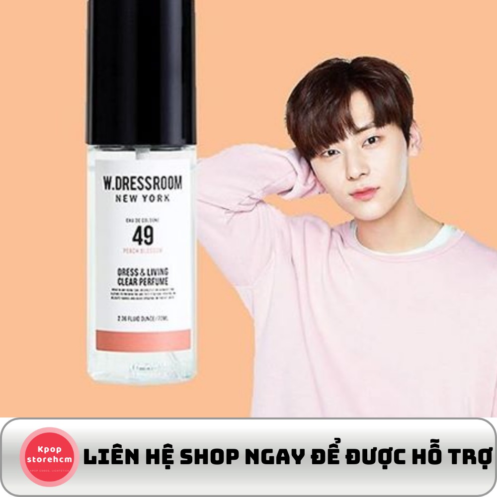 Kpopstorehcm Nước hoa xịt thơm W.DRESSROOM KPOPSTOREHCM 49,97,45,214,314 cheapmoment Jungkook V BTS chính hãng Hàn Quốc