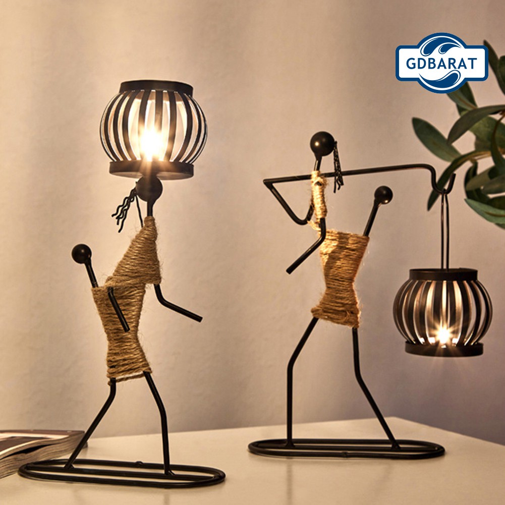 Chân Nến Bằng Sắt Dùng Để Trang Trí Nội Thất