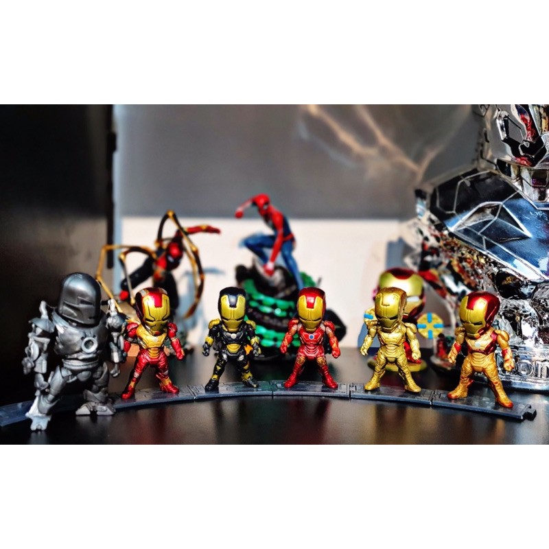 Set mô hình Iron man 6 con chibi