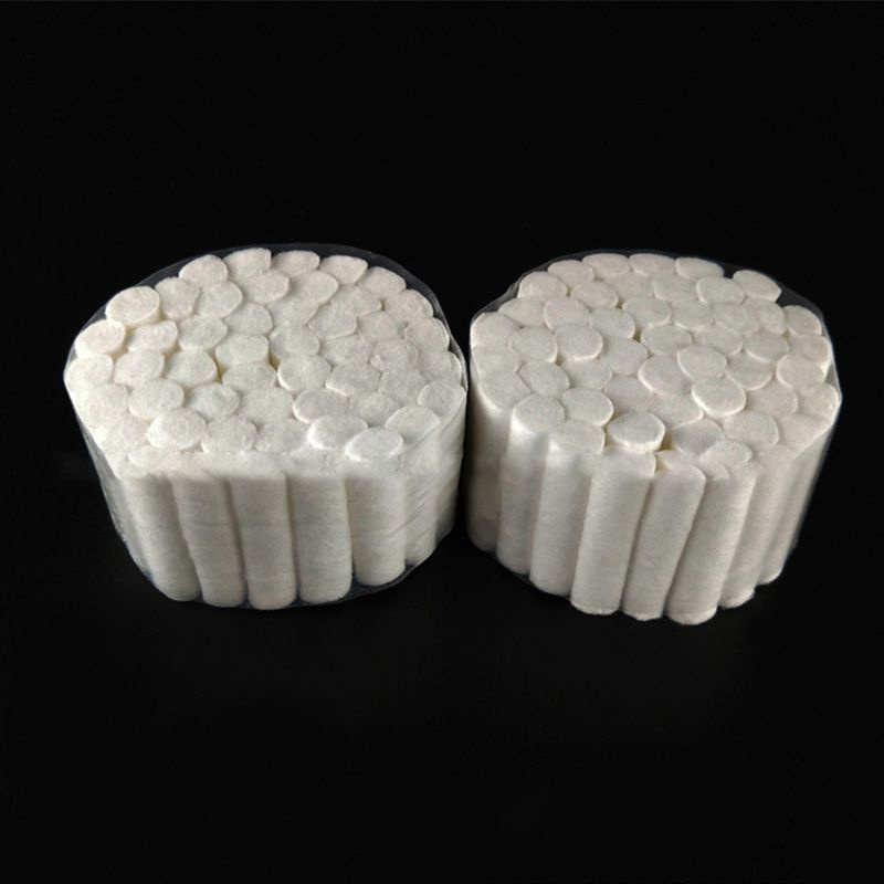 Set 50 cuộn bông gòn trắng thấm hút cao không gây dị ứng cho mũi