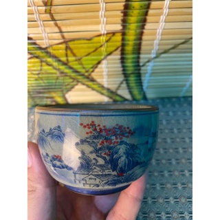 Chén chủ vẽ tay