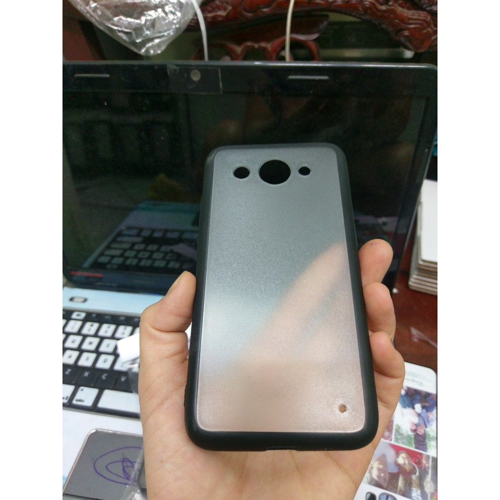 ốp lưng huawei y3 2017 trong nhám viền dẻo
