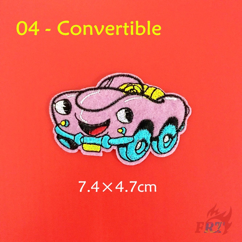 Miếng vá quần áo dạng ủi/ may DIY hình xe mô tô/ xe hơi thể thao/ xe Convertible/ xe Beetle/ xe tải phong cách thể thao