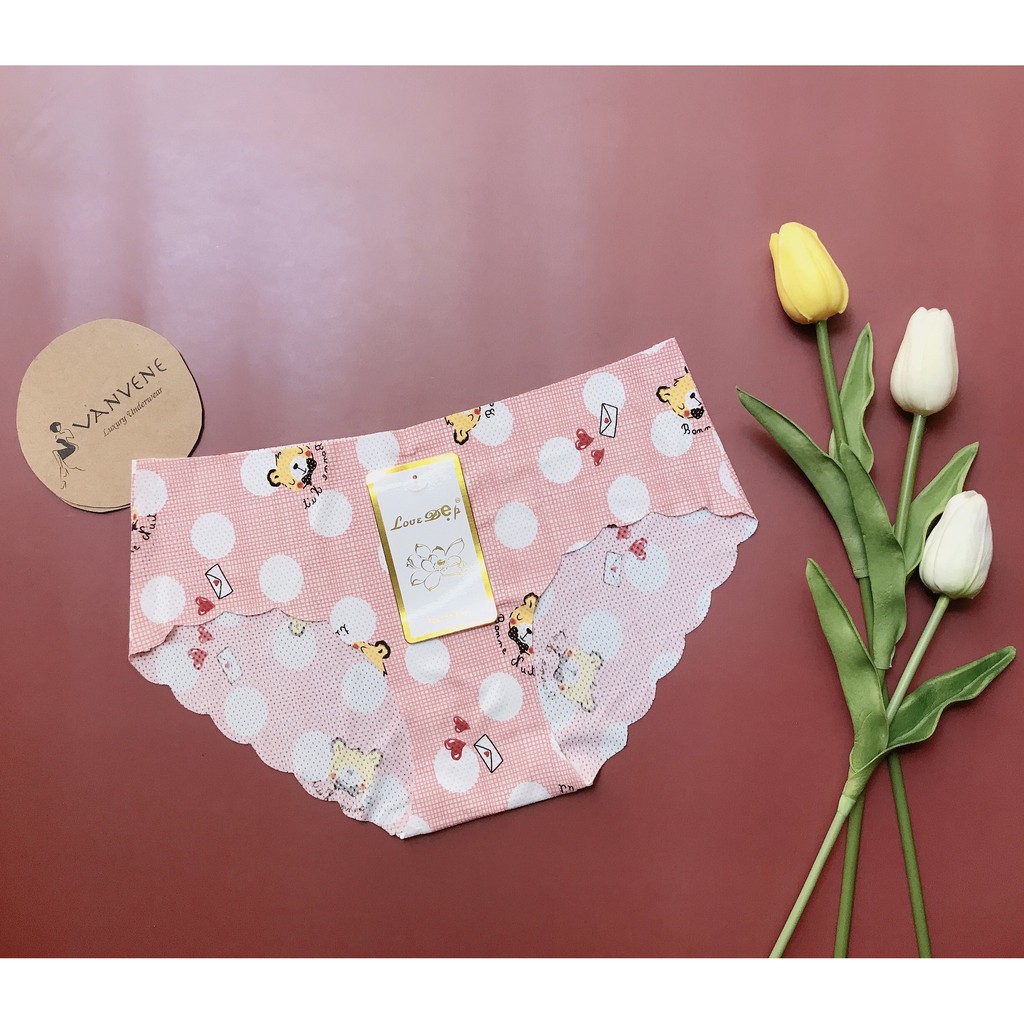 Quần Lót Su Non Thông Hơi Kute Co Giãn Free Size 40-55kg Q189 | BigBuy360 - bigbuy360.vn