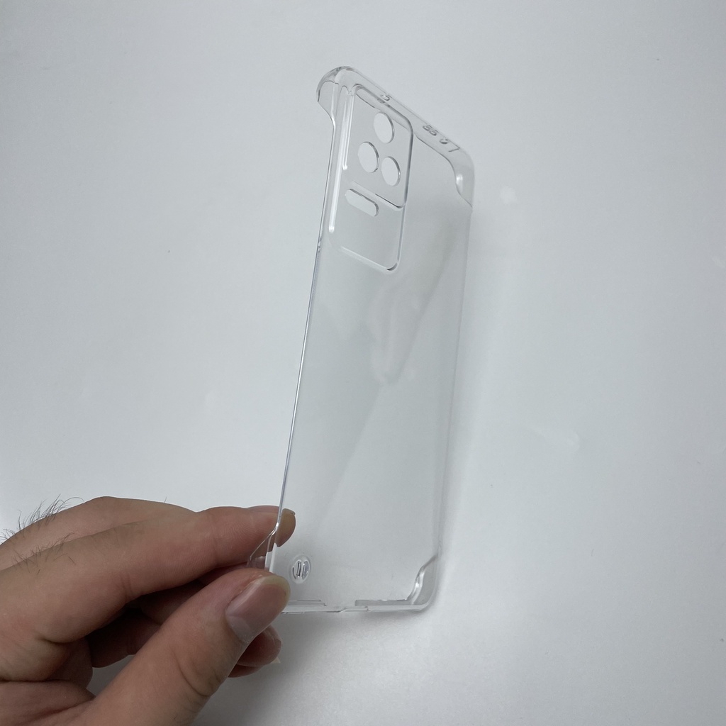 Ốp lưng trong suốt không viền Xiaomi Redmi K50 Ultra / K40S / K50 Gaming / Mi 12T / K20 / K30  / Poco X2, Nhự