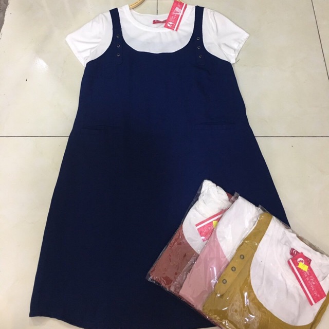 Váy yếm bầu