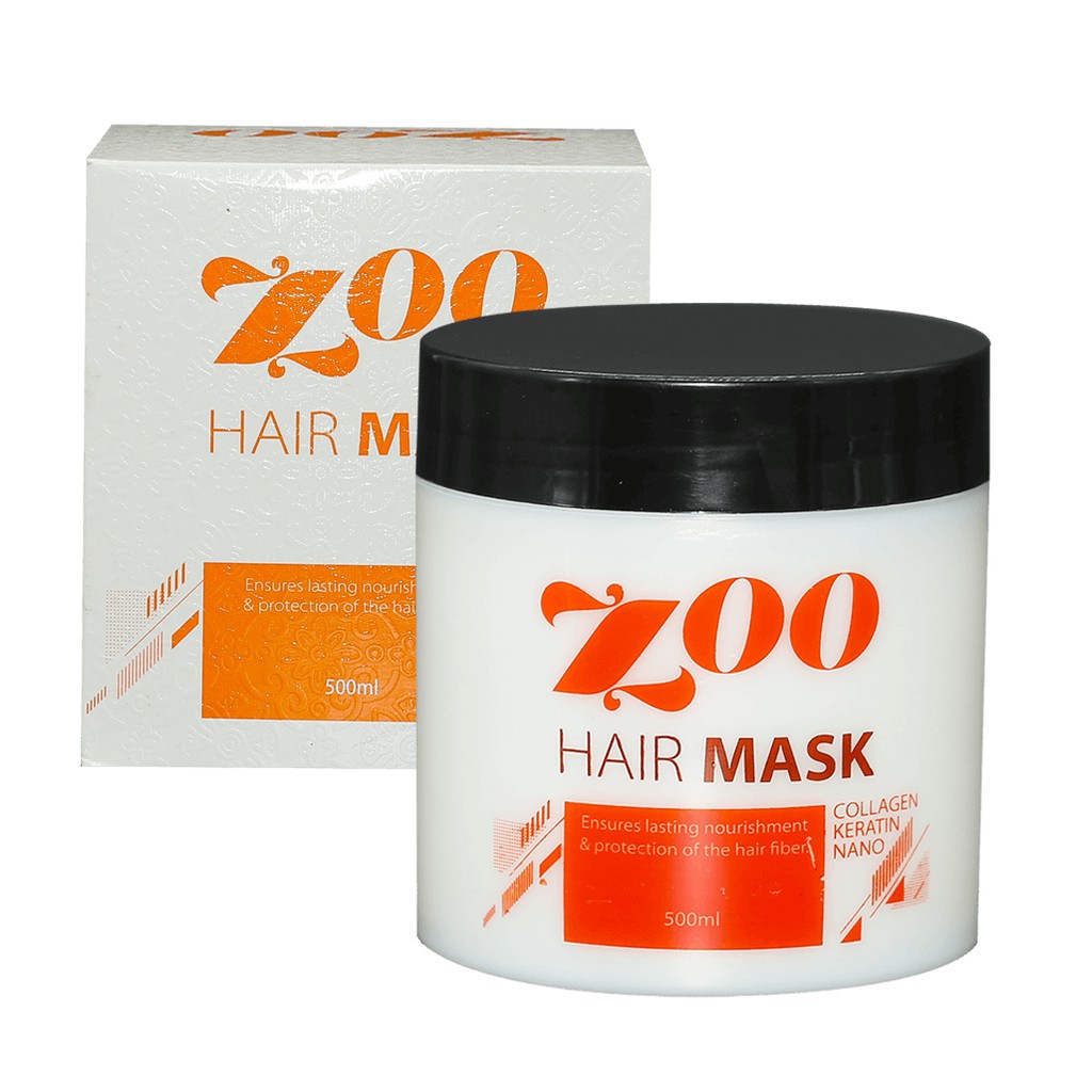Kem ủ tóc KERATIN COLLAGEN  ZOO 500ML - Ủ hấp tóc cung cấp dưỡng chất KERATIN tự nhiên CT57